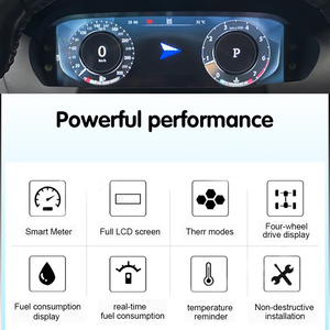 Krando 12.3 "Linux cruscotto quadro strumenti LCD Car Cockpit <span class=keywords><strong>Cluster</strong></span> digitale per Jaguar XE F PACE Touch Display tachimetro - Product Image 5