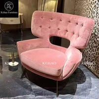 Fauteuil individuel de loisirs en tissu de luxe léger de style italien, design moderne pour salon, fauteuil à dossier, fauteuil de loisirs à imprimé léopard pour villa