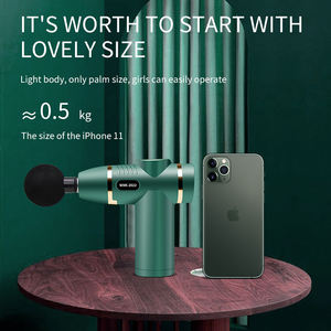 <span class=keywords><strong>Mini</strong></span> pistola de masaje fascia para gimnasio en casa, equipo profesional con cargador C de tejido profundo, terapia de percusión manual, 2023 - Product Image 5