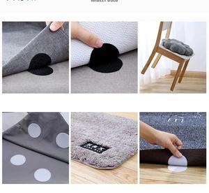 60mm Fixation Points <span class=keywords><strong>Autocollant</strong></span> Velcroes Ruban Adhésif Antidérapant <span class=keywords><strong>Autocollant</strong></span> pour Drap de Lit Canapé Tapis Antidérapant Auto-Adhésif - Product Image 5