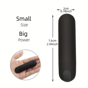 เครื่องสั่นแบบกระสุนขนาดเล็ก ชาร์จผ่าน USB ความเร็วสูง 10 ระดับ สำหรับผู้หญิง ขายส่ง - Product Image 5