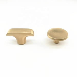 <strong>Handle</strong> and Knob Classical Furniture Hardware <strong>Copper</strong> Kitchen Cabinet Drawer Brass Pull <strong>Handle</strong> Knob - Product Image 4