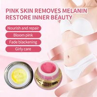 Label privé gel yoni rose pour parties intimes du vagin, des lèvres et des mamelons crème blanchissante et blanchissante