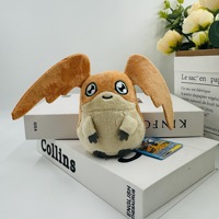 Vente en gros Agumon Palmon Patamon Piyomon Pukamon Gomamon Chibimon Tentomon 10-13CM Peluche Jouet en peluche