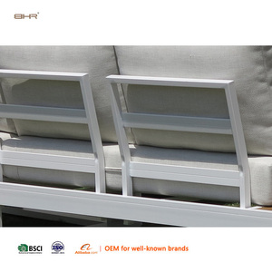 BHR Cadre KD en aluminium épaissi de haute qualité Tissu Olifen Ensemble de canapés d'extérieur pour jardin, cour et <span class=keywords><strong>terrasse</strong></span> Personnalisable en usine - Product Image 6