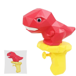 Commercio all'ingrosso estate piscina all'aperto spiaggia carino dinosauro colorato bambini ragazzo gioco regalo mini plastica acqua giocattolo sparare pistola per i bambini - Product Image 2