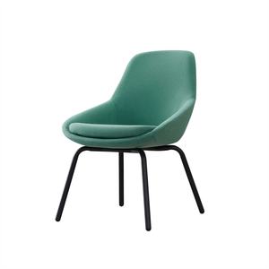 Fauteuil de salon rembourré de style nordique moderne, fauteuil contemporain en tissu pour la maison, le bureau et la réception des invités - Product Image 2