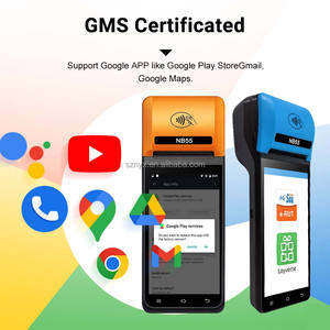 Noryox NB60 không dây 4 gam + Wifi POS thiết bị đầu cuối cầm tay 6 inch Android 13 POS Máy cầm tay POS 58 Mét máy in sạc không dây - Product Image 2