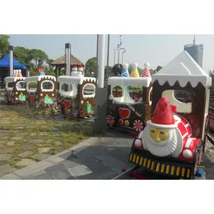 Park Kids Train Commercial Children Attraction Park Kids Electric Mini Track Train