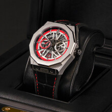 El Rey es la velocidad de alta calidad de acero inoxidable de cuerda automática de reloj para hombres con