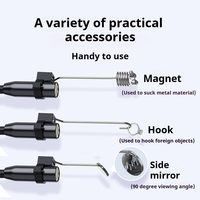Endoscope industriel IPS HD 4.3 P de 1080 pouces avec moniteur étanche IP67 et batterie 3.5H type-c pour l'inspection automatique des pipelines