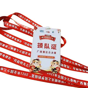 Tùy chỉnh kích thước nhựa bán buôn không thấm nước PVC bóng làm việc giấy phép ID thẻ huy hiệu in ấn - Product Image 2