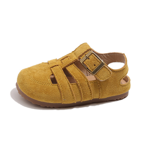 Sandalias Romanas Caladas para Niños, Nueva Versión Coreana de Verano, Sandalias de Suela Gruesa con Punta Cubierta para Niñas y Niños - Product Image 5