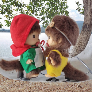 Nhà máy 15cm mengqiqi sang trọng Keychain búp bê siêu mềm Amigurumi Crochet Thú nhồi bông Đồ chơi Mặt dây chuyền túi treo cho món quà sinh nhật - Product Image 3