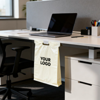 Poubelle de voiture pliable en tissu Oxford imperméable avec logo personnalisé, sac à déchets portable pour voiture, cadeau promotionnel, sac de rangement pour voiture, vente en gros