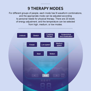 Peralatan Terapi Cupping Pijat Meridian LED Salon Canggih OEM Layar Sentuh untuk Penggunaan di Meja Relaksasi Tubuh Kaki Kepala Colokan CN - Product Image 5