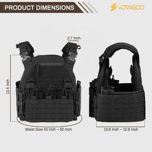 Ptg प्लेट वाहक 500d नायलॉन सामरिक बनियान पूर्ण शरीर संरक्षण checo व्यक्तिगत सुरक्षात्मक मोइल बनियान सामरिक - Product Image 4