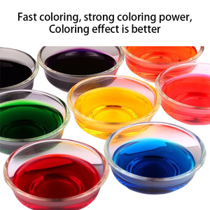 Sıcak satış 12-<span class=keywords><strong>Color</strong></span> yenilebilir gıda boya sıvı sıcak kek boyama renklendirici lal sertifikalı şişe ambalajlama - Product Image 5