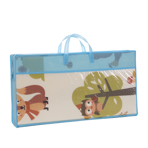 Tummy thời gian bé bò XPE sàn <span class=keywords><strong>mat</strong></span> với Tote Túi hoạt động không thấm nước playmats có thể gập lại sàn thảm với không trượt kết cấu - Product Image 5