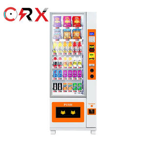 Exhibición de la máquina expendedora de aperitivos para bebidas, aperitivos, monedas, aceptación de billetes para ubicaciones, material de acero - Product Image 3