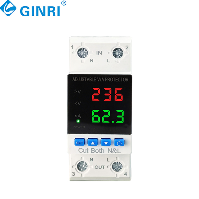 New Upgrade Relay Voltage Protector 40A 63A 80A 150A Voltage Current Protector