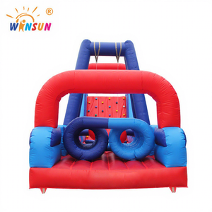 Jeux sportifs gonflables pour enfants WINSUN, barrière gonflable de 20 mètres, parcours d'obstacles gonflable - Product Image 1