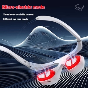 Masseur oculaire à lumière rouge personnalisé avec logo, compresse chaude, anti-rides, élimination des cernes, appareil de beauté pour les yeux 3D - Product Image 3