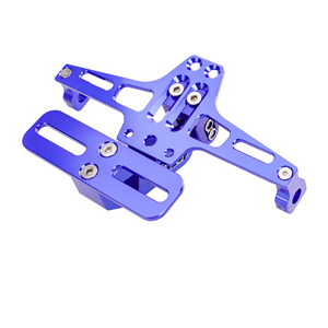 Soporte de Matrícula Ajustable para Motocicleta de Gran Cilindrada de Aleación de Aluminio Modificada - Product Image 4