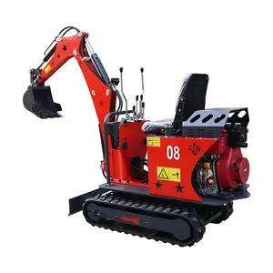 Mini Graafmachines Micro Digger 0.8 Ton Pelle Escavatore Kleine Graafmachine Mini 800Kg Grondverzetmachines