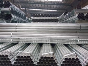 ASTM Q235 profilo in acciaio dolce zincato a sezione cava tondo tubo di ferro/acciaio cavo barra rotonda saldata tubi in acciaio - Product Image 6