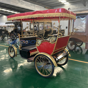 Vehículo de Transporte Especial, Triciclo Eléctrico Tipo Tuk Tuk, Carroza Inspirada en Autos de Películas, Vehículos Convenientes de 3 Ruedas - Product Image 4