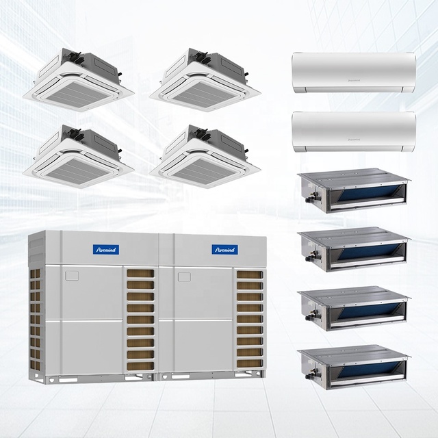 Gree Wifi Inverter Commercial Multi-zone Split Air Conditioner Central AC Units Ceiling Mount VRF Air Conditioning HVAC System