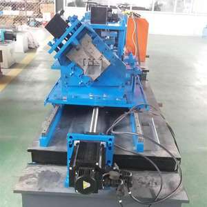 Máquina perfiladora de alta precisión para correas de acero de color, canales de techo y quillas ligeras con componentes de núcleo de rodamiento - Product Image 2