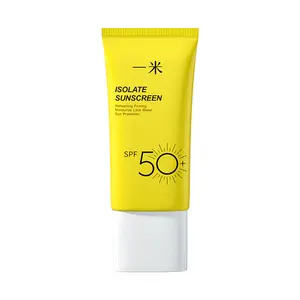 واقية من الشمس الوجه SPF50 + الأشعة فوق البنفسجية حماية غير دهني العزلة في الهواء الطلق الإناث كريم واقٍ من الشمس الجملة أصيلة