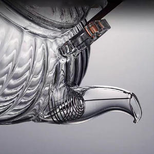 Tetera de Vidrio Resistente al Calor de 600 ml, Diseño de Lujo, Fabricante, Personalizable OEM y ODM, para Uso Diario <span class=keywords><strong>Familiar</strong></span> - Product Image 5