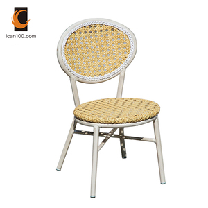 Estilo Europeo pesado moderno de mimbre de plástico de café de la Cafetería <span class=keywords><strong>Restaurante</strong></span> Silla de comedor - Product Image 2