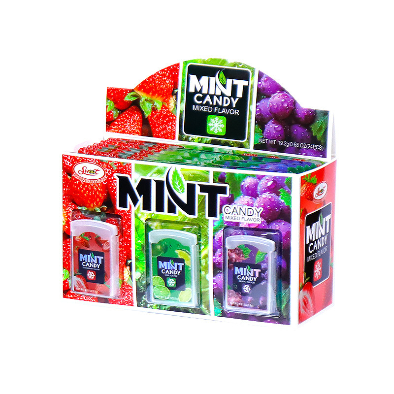 Lightning Cool Mint Lozenges Refreshing Breath Mints & Chewing Gum
