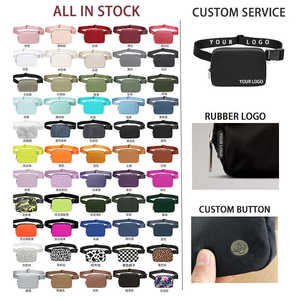 Nouveau 2026 Sac banane en nylon pour femme, sac de poitrine pour le sport et la course à pied, vente en gros - Product Image 3