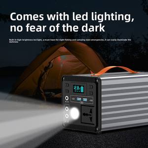 Batterie Externe Portable Solaire 220V au Lithium Fer Phosphate pour Urgences, Camping, Voiture et <span class=keywords><strong>Voyage</strong></span> - Product Image 5