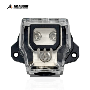 กล่องสายไฟแบบกราวด์1/2/3/4เครื่องขยายเสียงรถยนต์ AK-DX55กล่องกระจายฟิวส์แบบติดลบ - Product Image 2