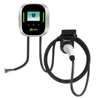 Estación de carga Zencar 32A EV 7KW GBT Cargador montado en la pared con aplicación para carga de automóviles chinos
