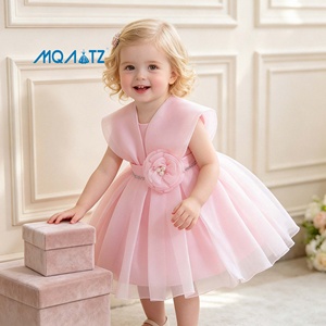 MQATZ Vestito da Principessa per Bambina, Abito Estivo per Festa di Compleanno, Costume da Damigella 0-3 Anni L3209XZ - Product Image 1