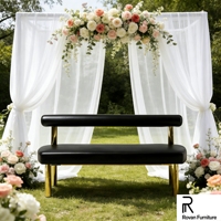 Günstiger Fabrikpreis Bestseller Neues Design Stuhl Metallstuhl Schwarze Farbe Sofa für Veranstaltungen und Hotels