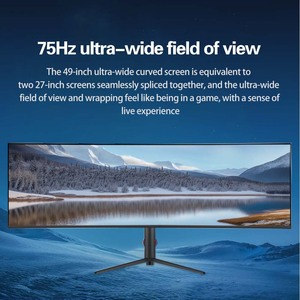 شاشة ألعاب منحنية ليد 49 بوصة 5k شاشة ألعاب منحنية 32:9 75 هرتز IPS PBP شاشة مقسمة - Product Image 2