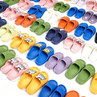 Sandalias para Niños al por Mayor, Pedidos Cancelados para Importadores de Ecuador, Contenedor Mixto de Pantuflas, Nuevas, Surtidas, Varios Estilos
