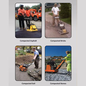 Hiệu quả cao xây dựng Honda <span class=keywords><strong>Robin</strong></span> động cơ Powered về phía trước rung bê tông Máy tấm Máy đầm - Product Image 4