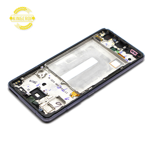 อะไหล่ทดแทนดิจิไทเซอร์ระบบสัมผัส,หน้าจอ LCD สำหรับ <span class=keywords><strong>Samsung</strong></span> <span class=keywords><strong>Galaxy</strong></span> <span class=keywords><strong>A52</strong></span> <span class=keywords><strong>A52</strong></span>พร้อมกรอบของแท้ใหม่สำหรับ <span class=keywords><strong>Samsung</strong></span> <span class=keywords><strong>Galaxy</strong></span> <span class=keywords><strong>A525</strong></span> 5G - Product Image 4