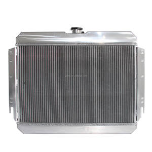 Chevrolet Bel Air Biscayne Caprice Chevelle El Camino Impala 1965-1969 için tüm alüminyum soğutma radyatörü - Product Image 5