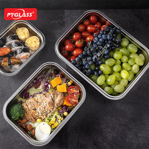 Pyglass hiện đại thép không gỉ <span class=keywords><strong>container</strong></span> với BPA-free nắp cho nhà bếp làm mới và bữa ăn chuẩn bị Bộ đồ ăn sử dụng - Product Image 5