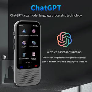 Assistant IA S80 Pro ChatGPT, traducteur photo intelligent <span class=keywords><strong>en</strong></span> <span class=keywords><strong>ligne</strong></span> et hors <span class=keywords><strong>ligne</strong></span>, 138 langues, traduction simultanée, appareil intelligent - Product Image 3
